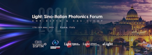 Light: Sino-ltalian Photonics Forum